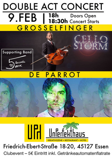 Bild fuer den Termin Doppelkonzert - Christian Grosselfinger / De Parrot