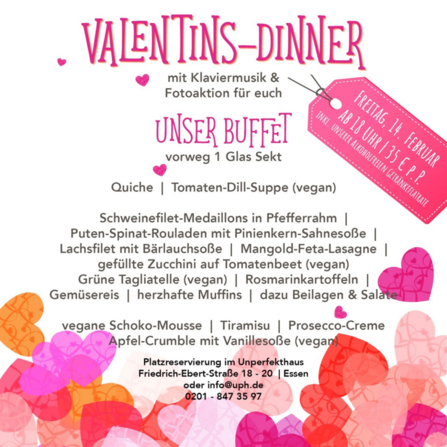 Bild fuer den Termin Valentinsdinner